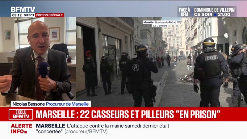 Pilleurs jugés à Marseille: "Pas un n'a présenté ses excuses aux commerçants", indique le procureur de la République