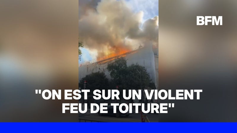 Paris: un incendie en cours près de la gare d'Austerlitz