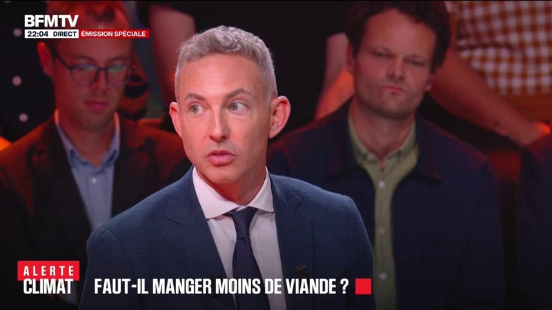 "Le sujet n'est pas d'arrêter la consommation de viande, c'est de faire en sorte qu'on en consomme moins, qu'on consomme de la bonne viande et française", estime Ian Brossat, sénateur PCF