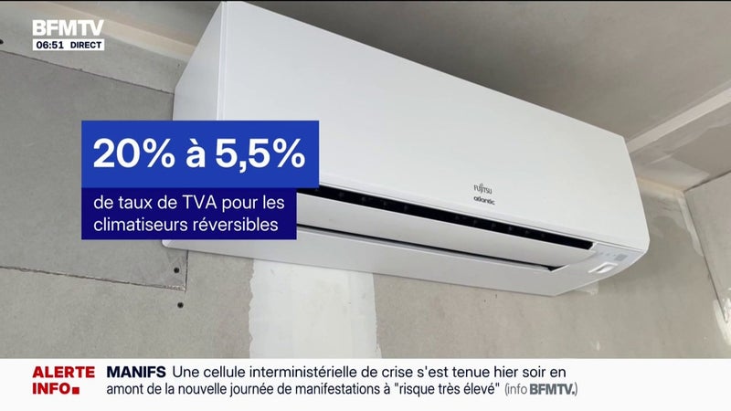 "C'est du jamais vu": même en automne, les installateurs de climatiseurs croulent sous les demandes et devis