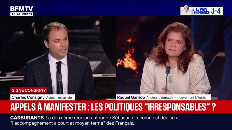 SIGNÉ CONSIGNY - Appels à manifester: les politiques sont-ils irresponsables?