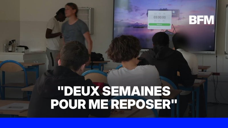 Mobilisation lycéenne: pour alléger leurs emplois du temps, faut-il raccourcir la durée des vacances scolaires ?