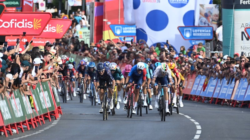 Le sprint de la 10e etape de la Vuelta le 1er septembre 2026 2340901