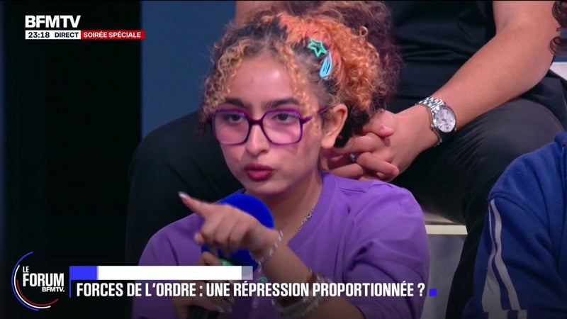 FORUM BFMTV - "J'ai été victime de violences policières": le témoignage de Fatene, élève de première au lycée Paul-Éluard