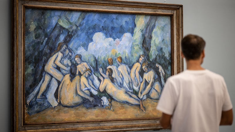 "Cézanne et nous": Paul Cézanne et ses admirateurs exposés au Grand Palais à Paris