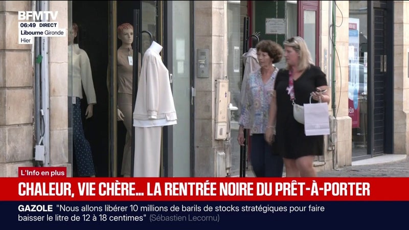 Prêt-à-porter: les ventes de vêtements en France ont chuté de 17,6% en septembre