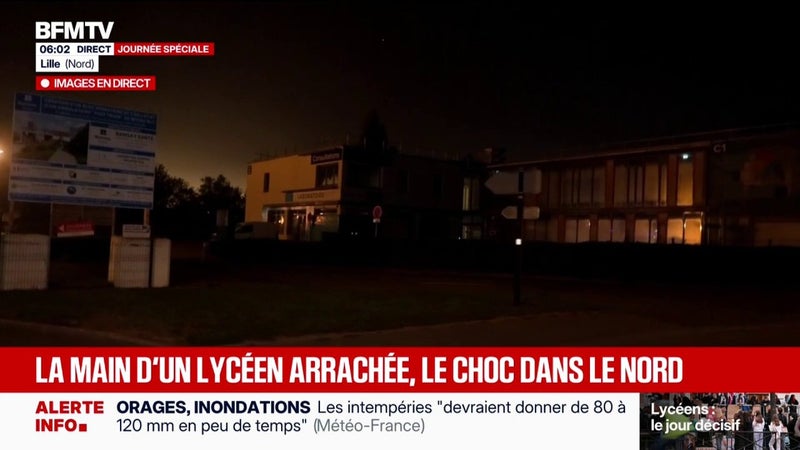 "Main arrachée", IGPN saisie..: ce que l'on sait de la grave blessure d'un lycéen lors d'une manifestation à Lens