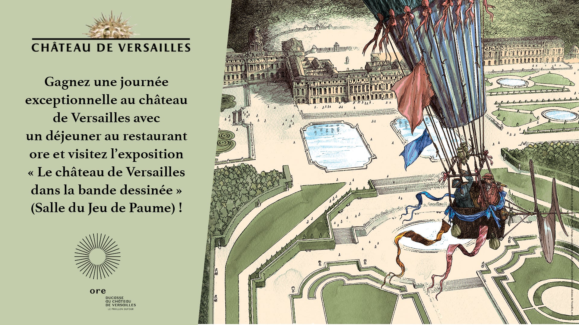 Tentez de gagner une journée exceptionnelle au château de Versailles et une visite de…