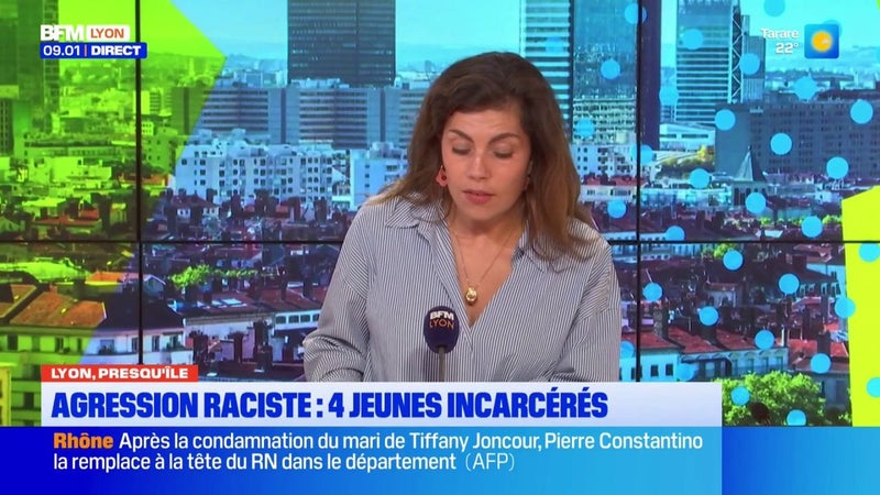 Agression raciste sur la Presqu'île de Lyon, 4 jeunes ont été mis en examen et écroués