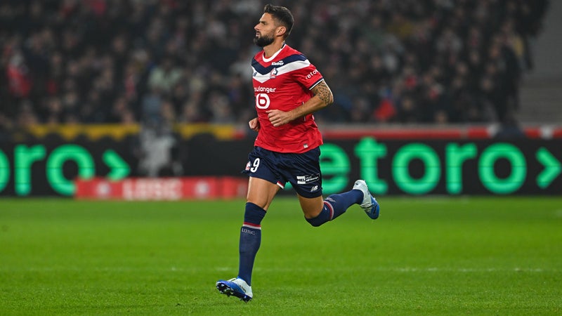 Lille-Lens: Giroud délivre le LOSC dans le derby du Nord, les Dogues s'emparent de la deuxième place provisoire