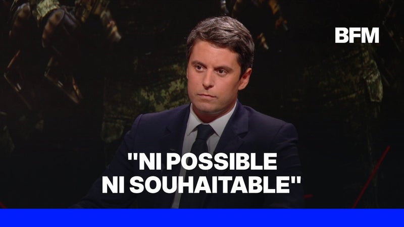 "Ni possible, ni souhaitable": Gabriel Attal pas favorable à une baisse des taxes sur le carburant