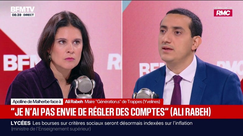 Attentat raciste de Trappes: Ali Rabeh, maire Génération.s de Trappes,...