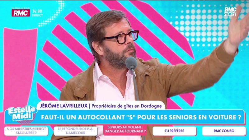Autocollant "S" pour les seniors en voiture : "Je ne comprends pas cette idée", avoue Jérôme Lavrilleux