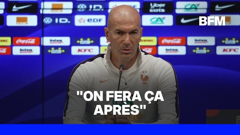 "Je suis un grand fan de vous": quand un journaliste turc demande un autographe à Zinédine Zidane