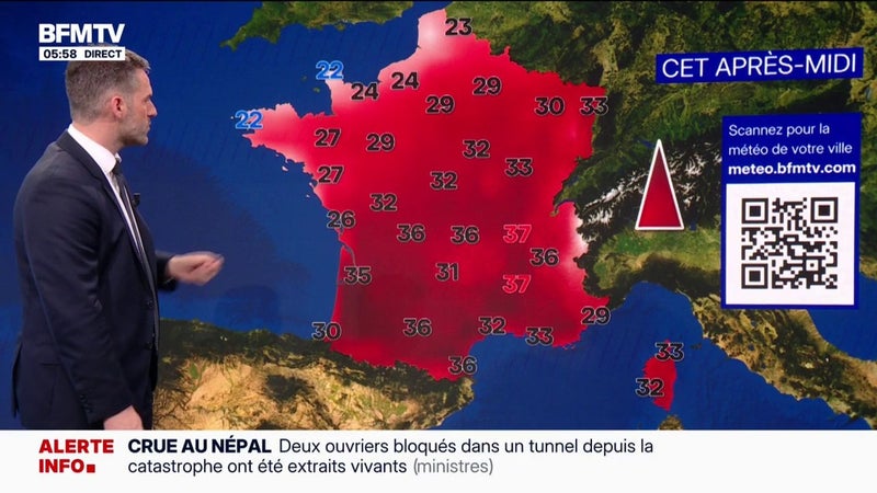 La canicule est de retour dans une partie de la France: 5 départements placés en vigilance orange