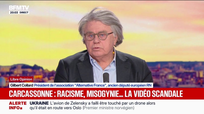 Propos racistes tenus par des policiers à Carcassonne: "C'est à vomir", juge Gilbert Collard, ancien député européen RN