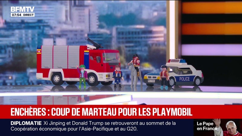 Playmobil: une vente aux enchères inédite à Paris