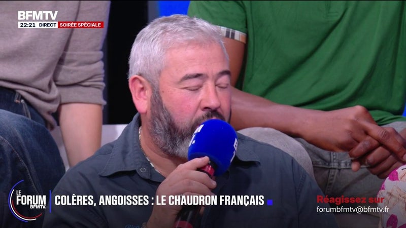 FORUM BFMTV - Mobilisation du 17 octobre: "Ce qui me fait peur, c'est qu'il y ait trop de violence", explique Joao, garagiste