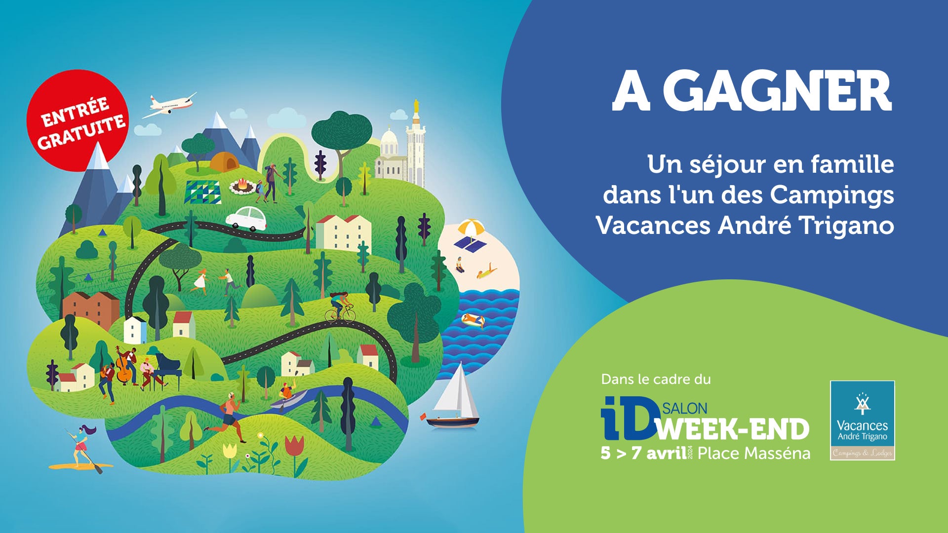 A gagner : à l'occasion du Salon ID Week-end, tentez de remporter un séjour en famille…