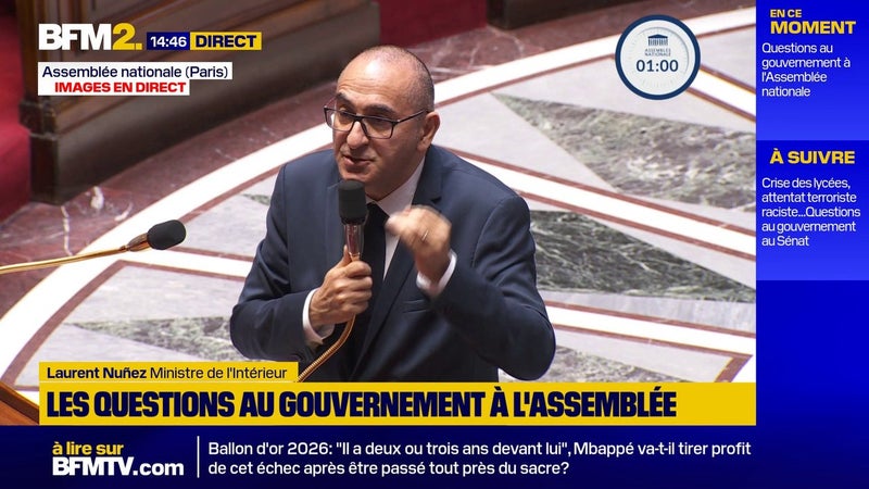 Attentat de Trappes: Laurent Nuñez dénonce une "charge d'une violence inouïe" de la part de la députée Sabrina Sebaihi