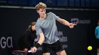 Le joueur français Felix Balshaw lors d'un tournoi en février 2026