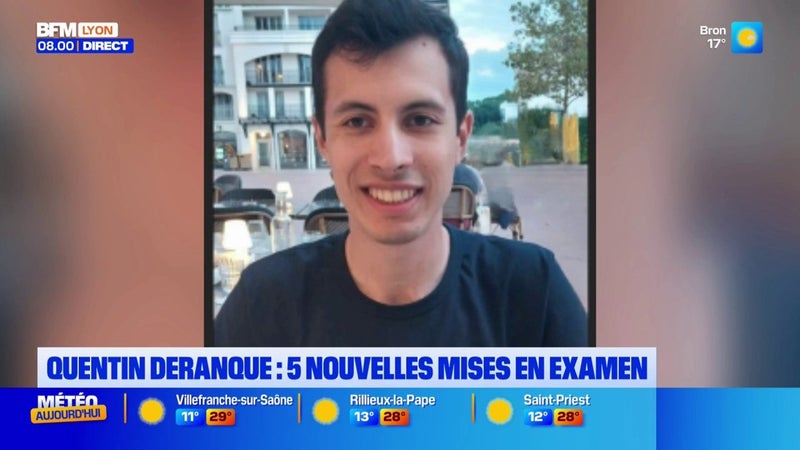 Cinq nouvelles personnes mises en examen dans la mort de Quentin Deranque