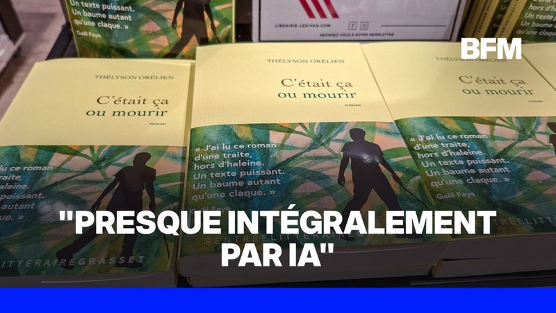 Le phénomène littéraire de la rentrée "C'était ça ou mourir" a-t-il été rédigé avec l’IA ?