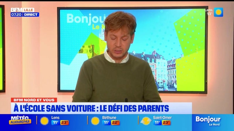 BFM Nord et Vous : comment se passer de la voiture pour l'école ?