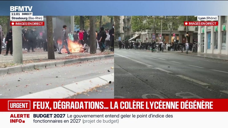 Colère lycéenne: "Jean-Luc Mélenchon est totalement sorti de l'arc républicain à cet épisode", pour Gaëtan Dussausaye, député RN des Vosges