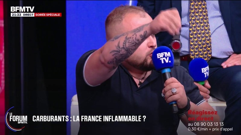 FORUM BFMTV - Prix des carburants: "Les aides ciblées, ça ne marche pas", assure Samuel, artisan dans le BTP