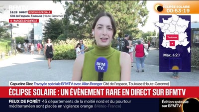 Éclipse solaire: près de 5.000 personnes attendues à la Cité de l'espace à Toulouse