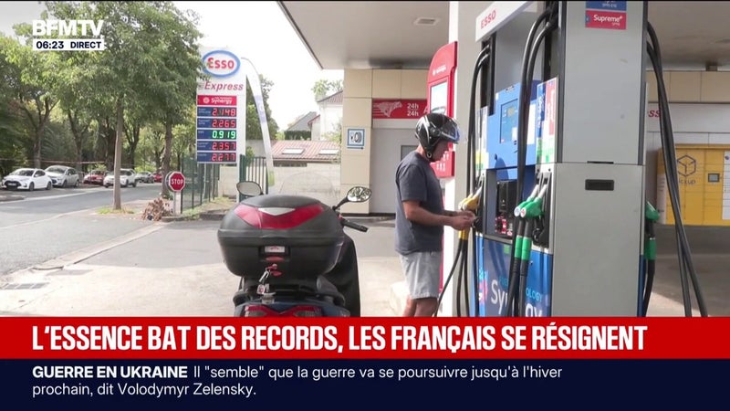 Face à une nouvelle hausse des prix de l'essence, les Français résignés