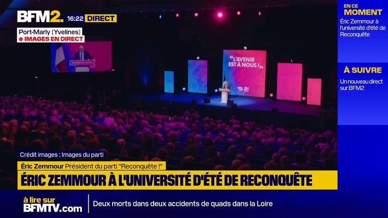 L'IA est "la troisième grande révolution industrielle de l'Occident", selon Éric Zemmour