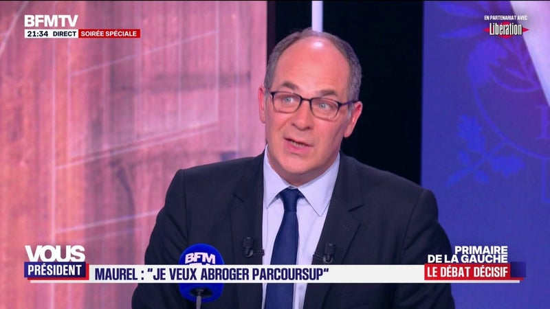 Primaire sociale-démocrate: Emmanuel Maurel "veut abroger Parcoursup"