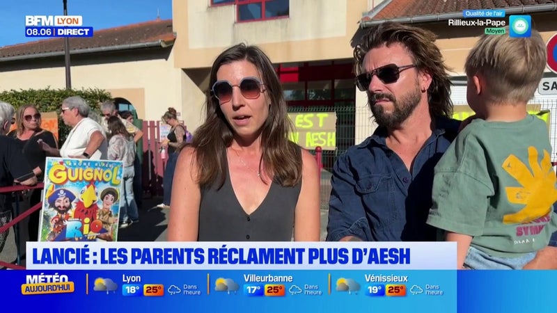 Dans les écoles du Beaujolais, les parents d'élèves réclament plus d'AESH