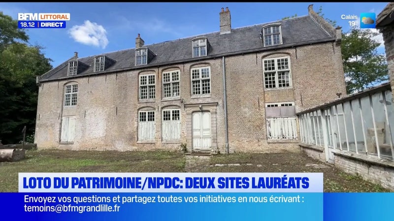 Deux sites nordistes retenus pour le Loto du Patrimoine.