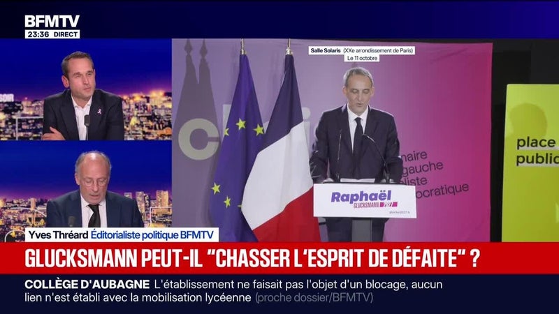 Glucksmann peut-il "chasser l'esprit de défaite" ? - 12/10