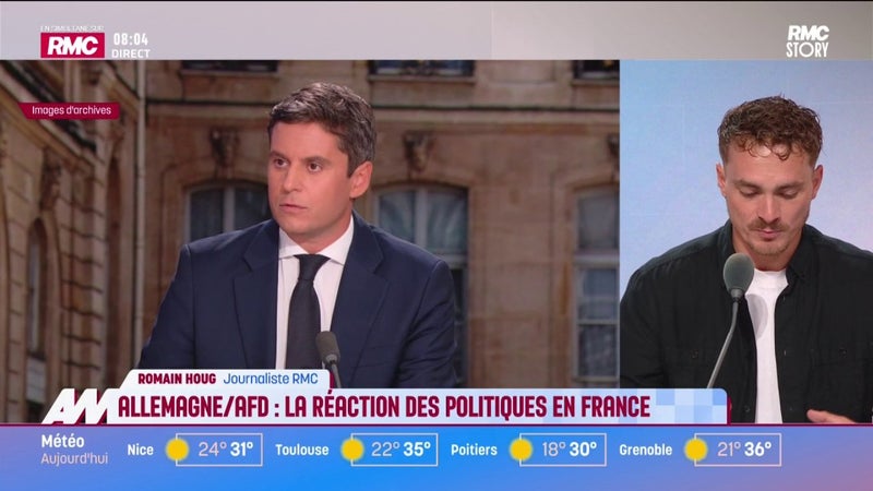 Allemagne/AFD : La réaction des politiques en France