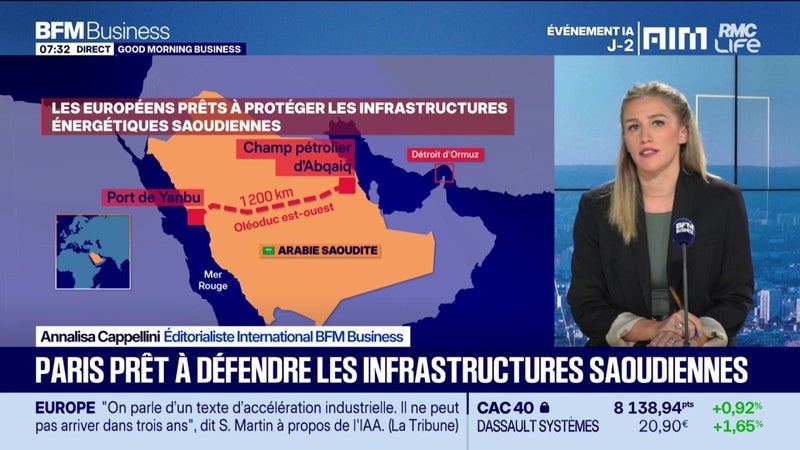 La France prête à défendre les infrastructures saoudiennes