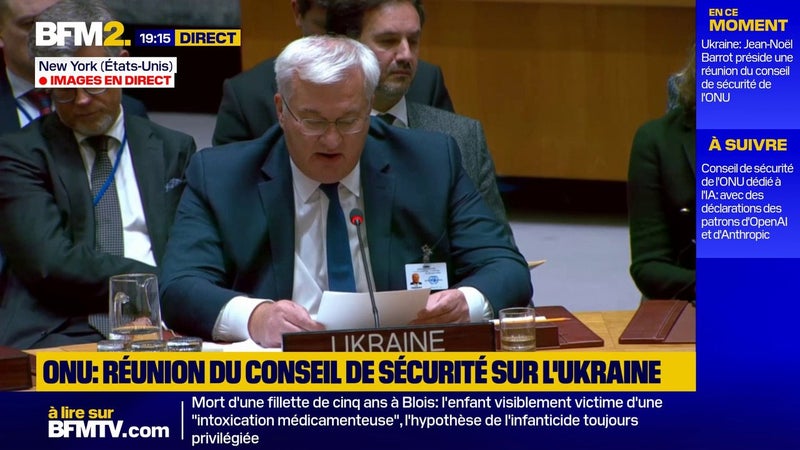 "Nous sommes prêts pour un cessez-le-feu immédiat", déclare Andriy Ivanovytch Sybiha, ministre des Affaires étrangères de l'Ukraine