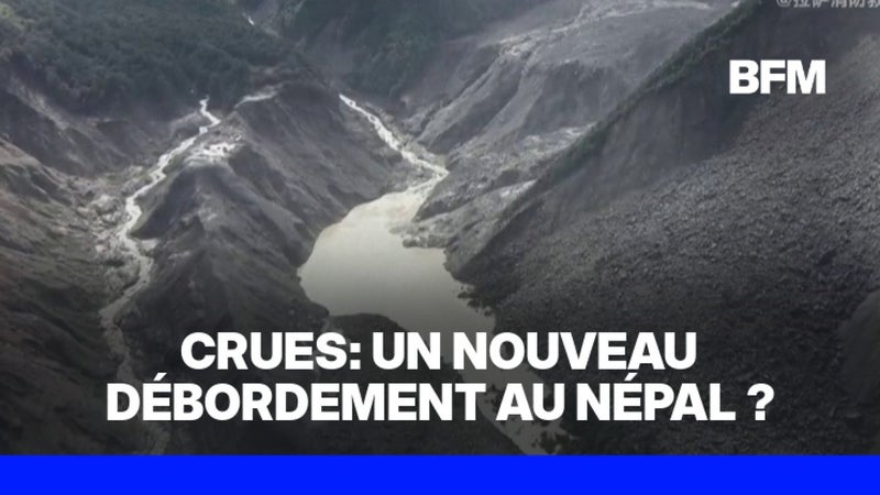 Crues au Népal et en Chine: la rupture d'un lac au Tibet fait craindre de nouvelles inondations