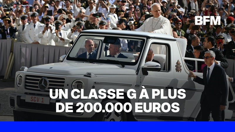 Visite du pape: voici les deux papamobiles utilisées par Léon XIV lors de sa venue en France