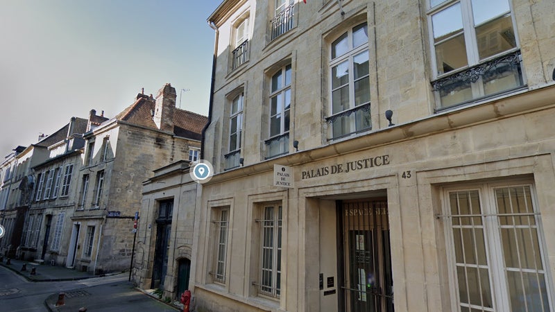 Le tribunal de Laon, dans l'Aisne.