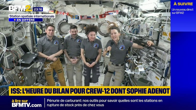 "Un moment culturel énorme": Sophie Adenot sur son "dîner français" partagé avec les astronautes de l'ISS