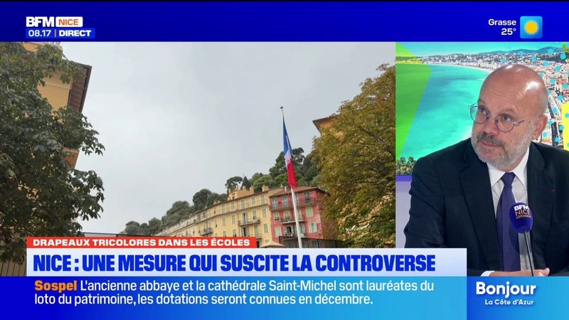 Drapeaux tricolores dans les écoles : P. Pradal, conseiller municipal d'opposition réagit