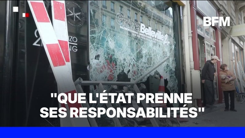 Casses, pillages... qui va rembourser les commerces touchés par les violences de ce week-end?
