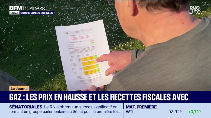 Gaz : les prix en hausse, les recettes fiscales aussi