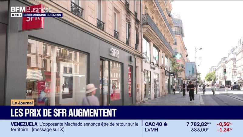 Les prix de SFR augmentent