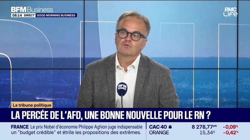 La tribune politique : La percée de l'AFD, une bonne nouvelle pour le RN ? - 07/09