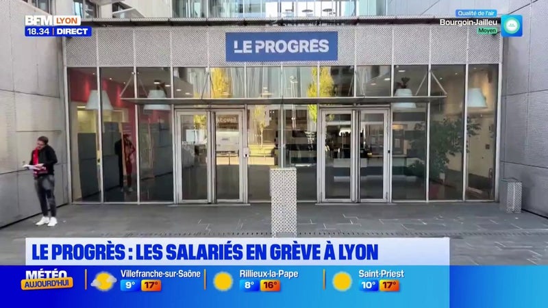 82 % des salariés du Progrès étaient en grève ce vendredi pour dénoncer les suppressions de postes